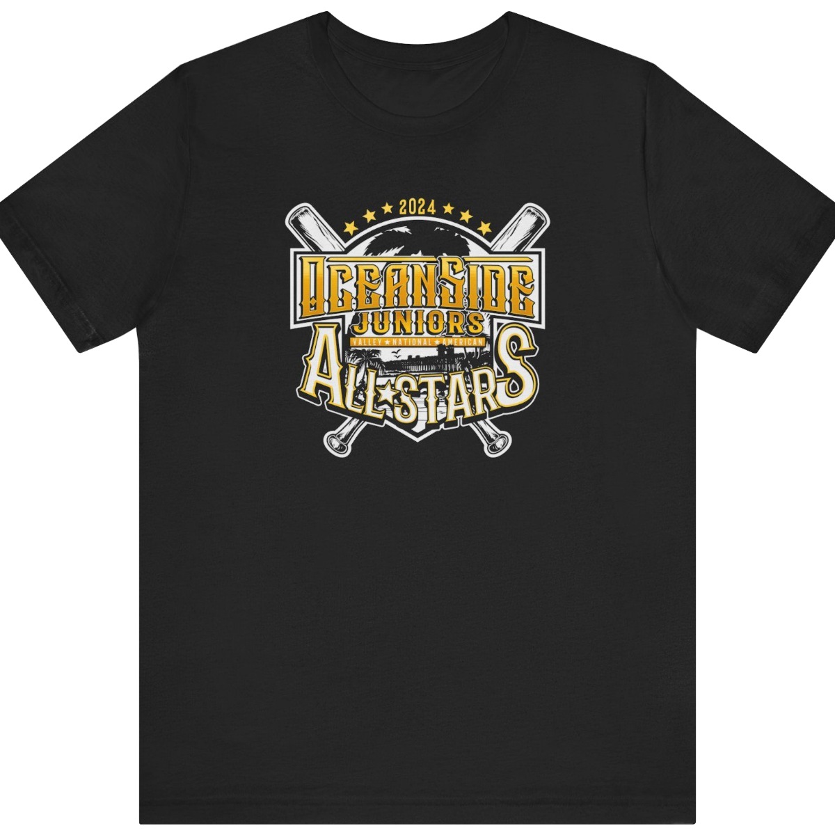 OALL 2024 All Stars JUNIORS Division Black Premium Tee