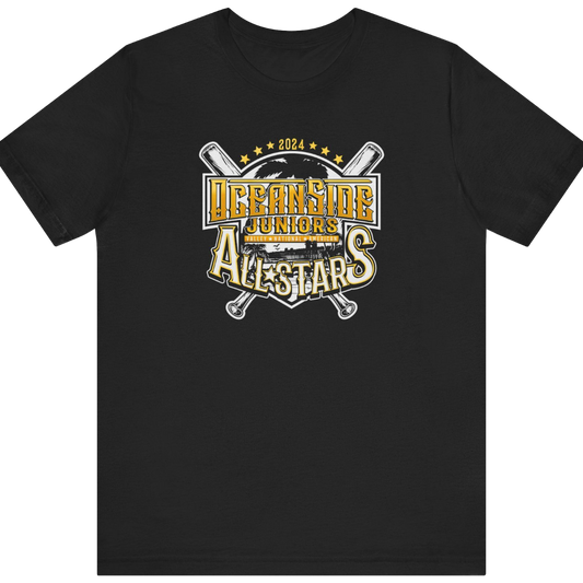 OALL 2024 All Stars JUNIORS Division Black Premium Tee