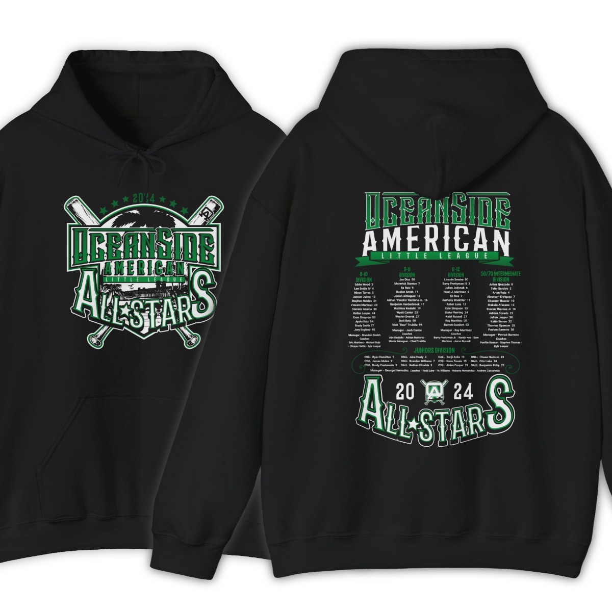 OALL 2024 All Stars Roster Hoodie